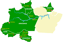 Mapa das Descentralizadas